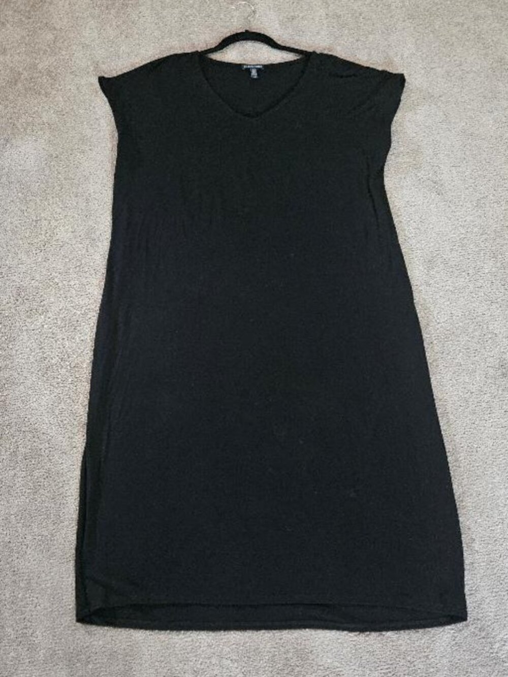 Eileen Fisher V-Neck Long Dress, SZ L